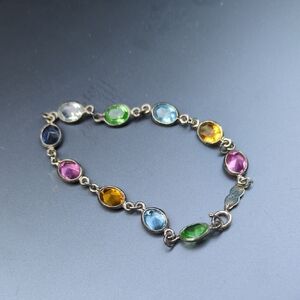 Multicolor Gemstone Bracelet